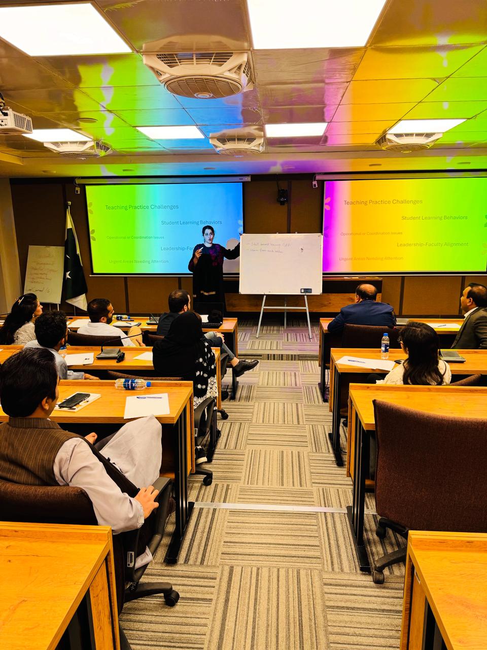 LUMS Learning Institute (LLI) Team Visit to Aror University - Day 1