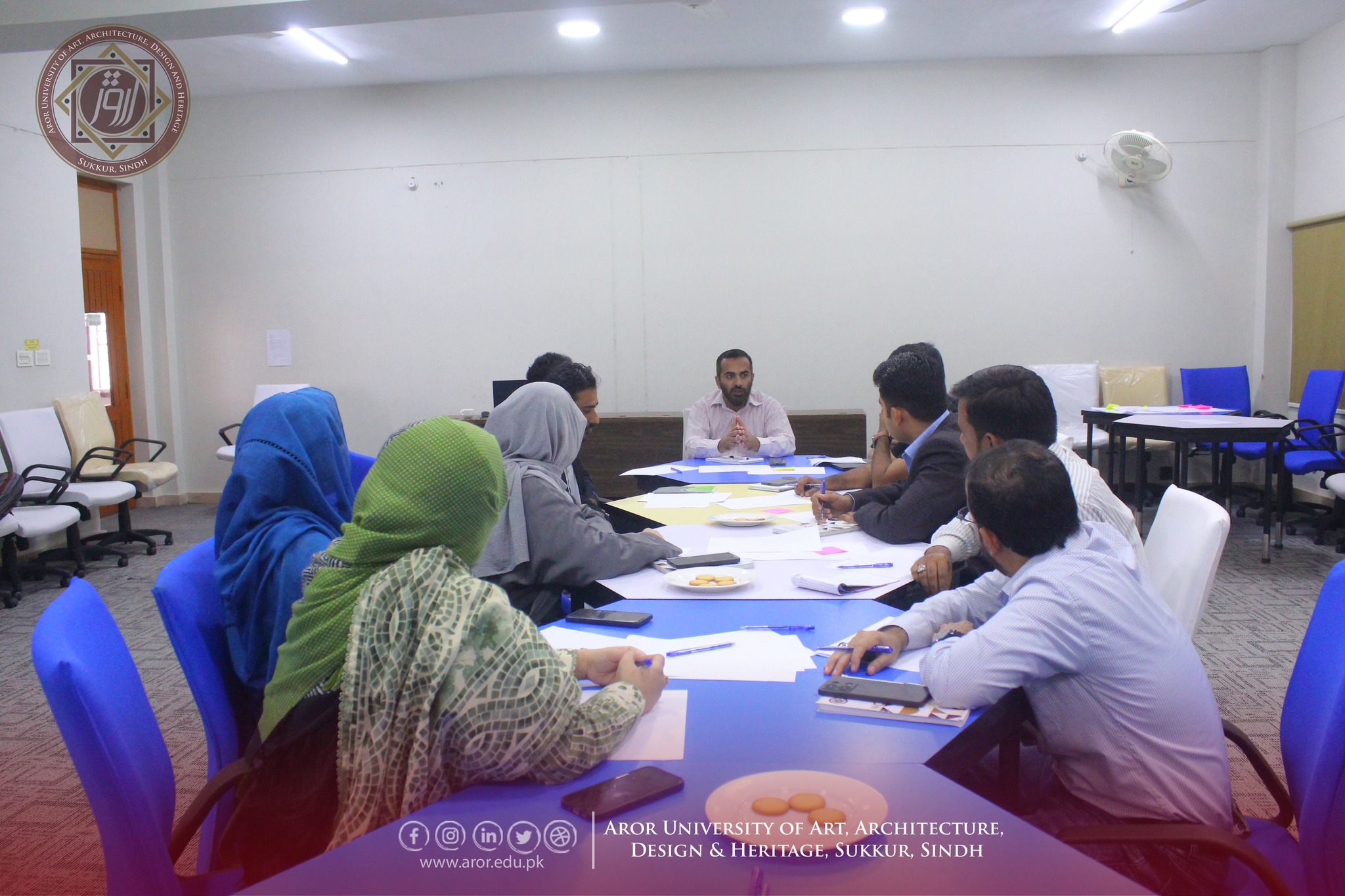 LUMS Learning Institute (LLI) Team Visit to Aror University - Day 2